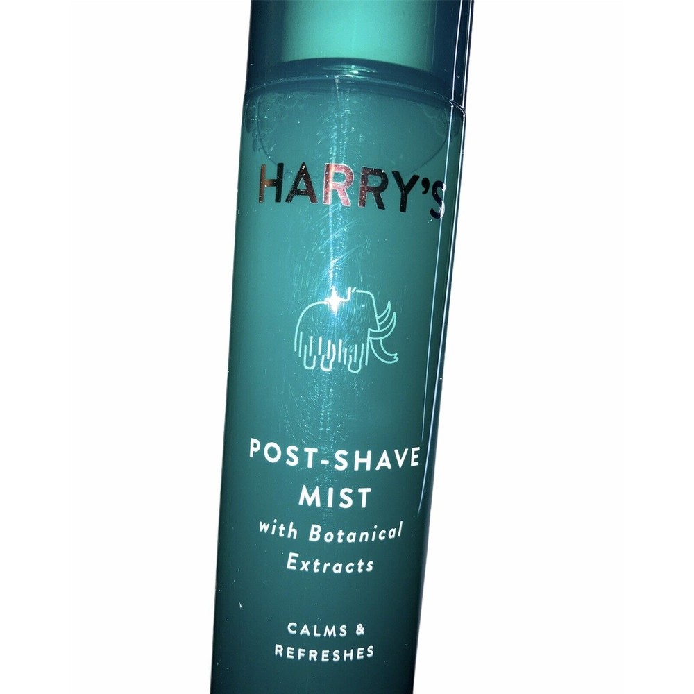 Harry's Post Shave Mist 3.4oz w/Botanical extracts essential oil beard face calm